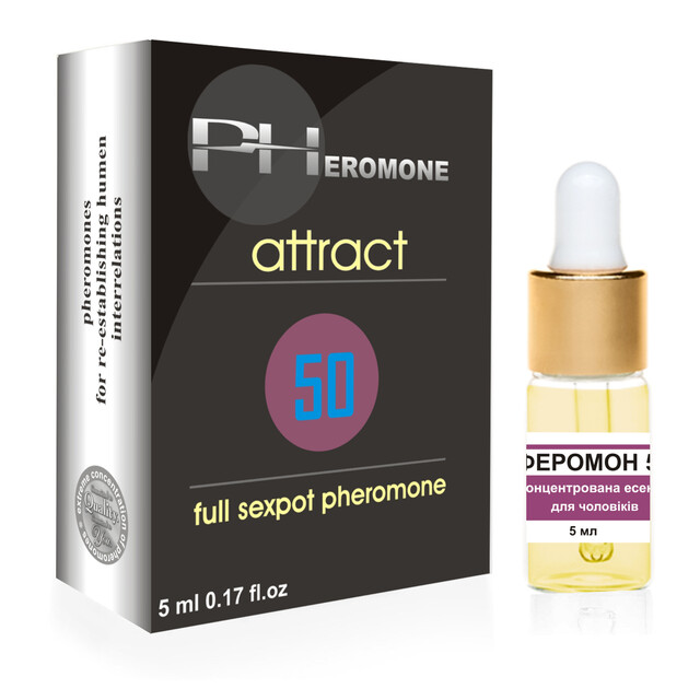 Pheromone-50 Attract for Men, 5ml