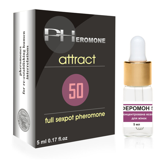Pheromone-50 Attract for Women, 5ml